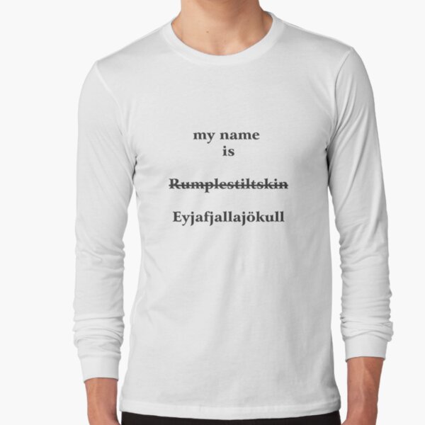 Eyjafjallajökull Long Sleeve T-Shirt