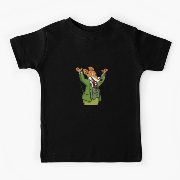 Geronimo Stilton bookworm librarian Kids T-Shirt