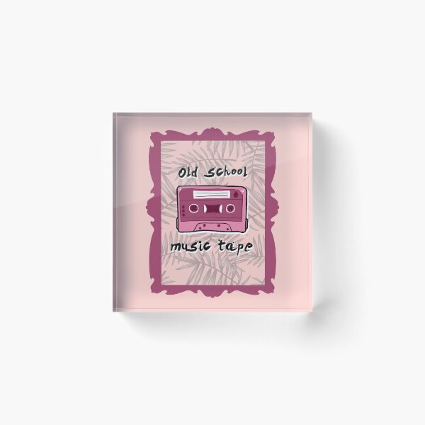 Item preview, Music Tape Vintage rose - digital paint by Iona Art Digital designed and sold by IonaArtDigital.