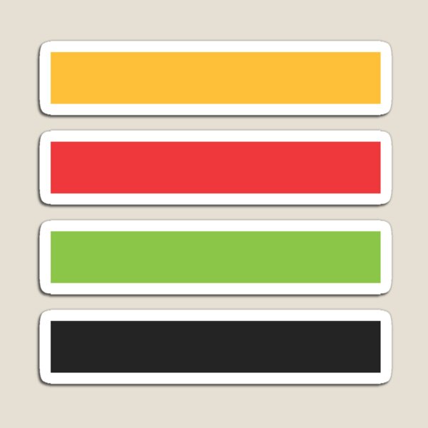 Hamburger Creative Logomark Magnet