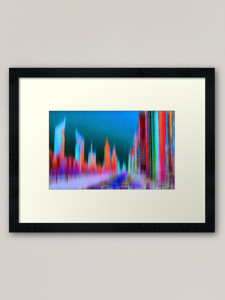 Alternate view of Cityscape Framed Art Print
