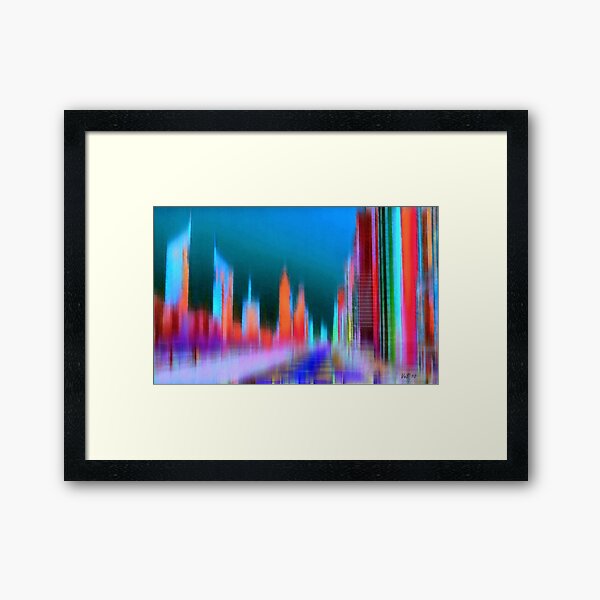 Cityscape Framed Art Print