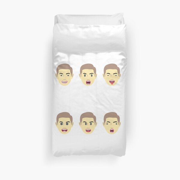 Deep Fake News Funny Duvet Cover