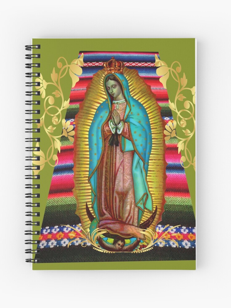 Cuaderno de espiral «Nuestra Señora de Guadalupe Virgen María Virgen María  México 106» de hispanicworld | Redbubble