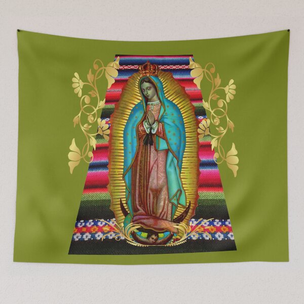 Item preview, Our Lady of Guadalupe Virgin Mary Virgen Maria Mexico 106 designed and sold by hispanicworld.