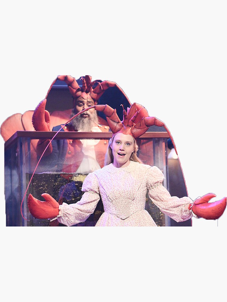 "Clawsette Lobster Diner SNL" Sticker by laurenk15 Redbubble