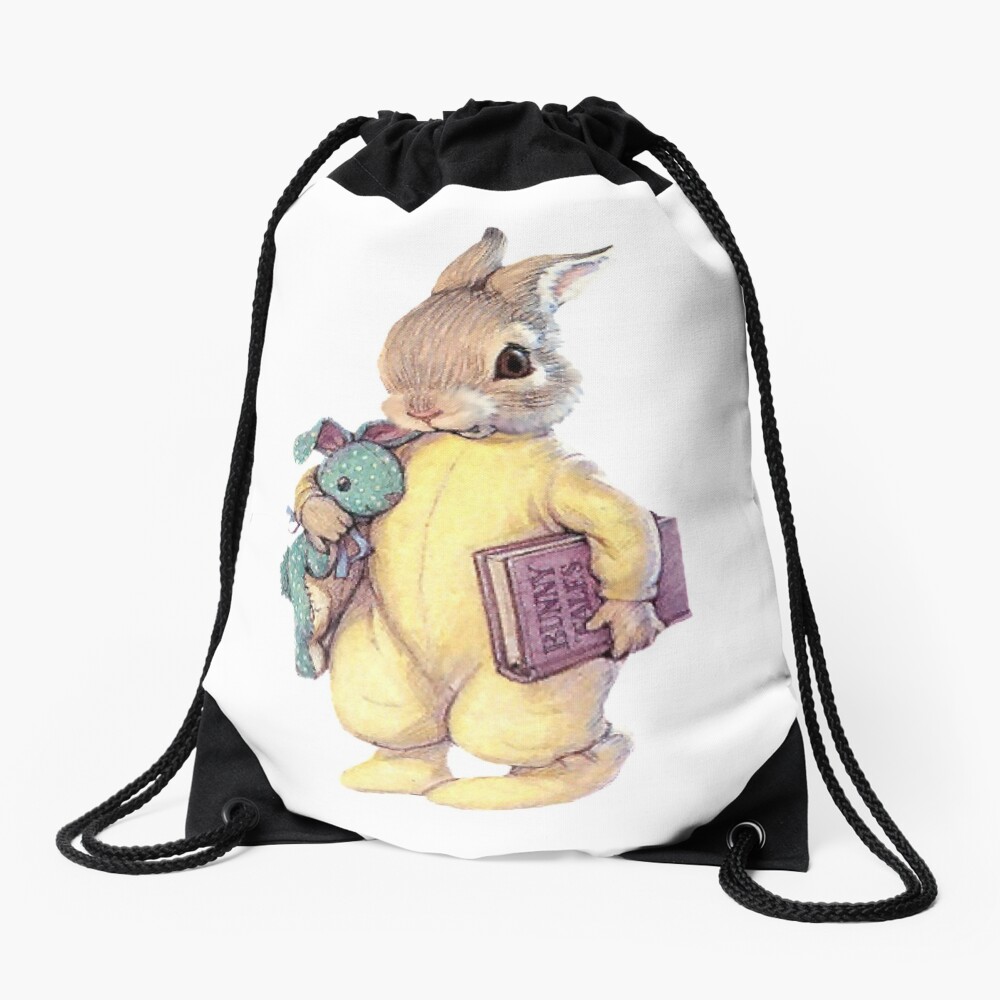 Bunny Tales Drawstring Bag