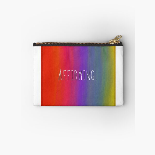 Item preview, LGBTQ Affirming  designed and sold by TimeIsAHammer.