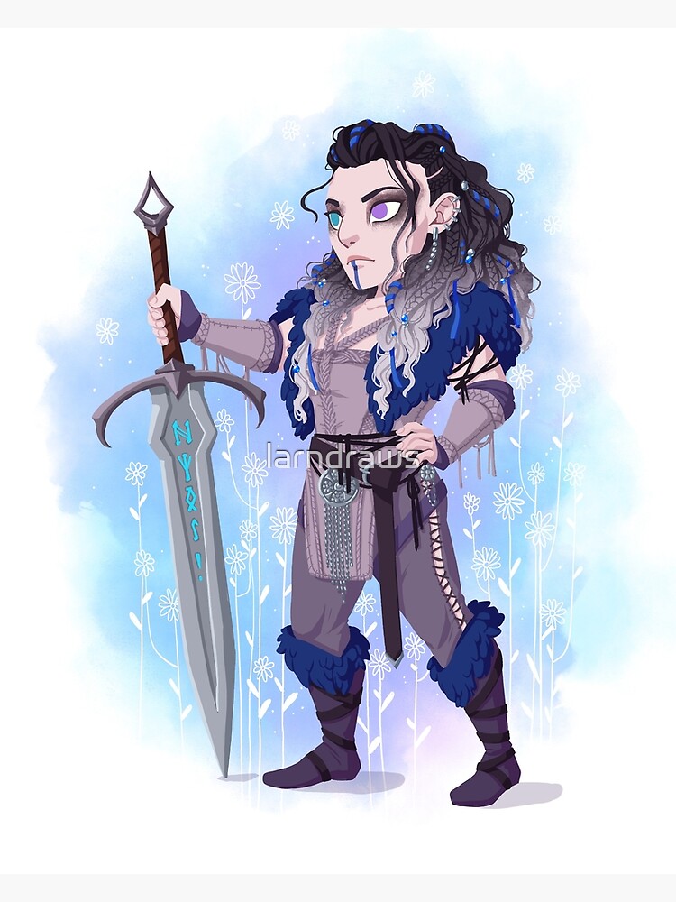 "Cute Yasha" Poster by larndraws | Redbubble