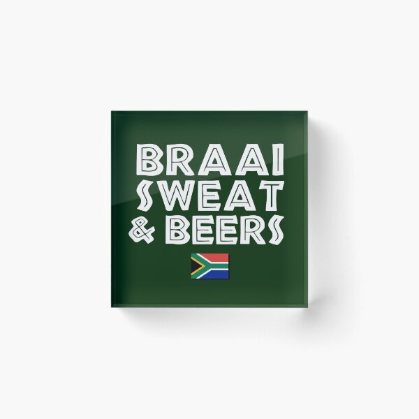 Item preview, Braai Sweat & Beers BBQ South Africa designed and sold by d247.