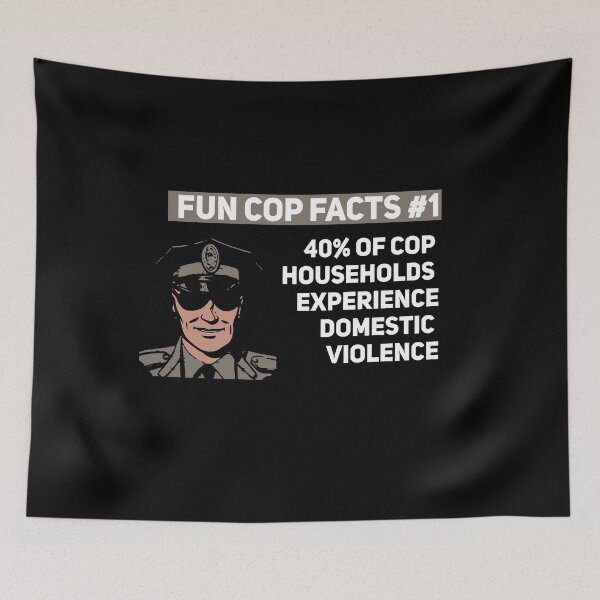 Item preview, Fun Cop Facts 40% Black Lives Matter Police Brutality designed and sold by Joepseudo.
