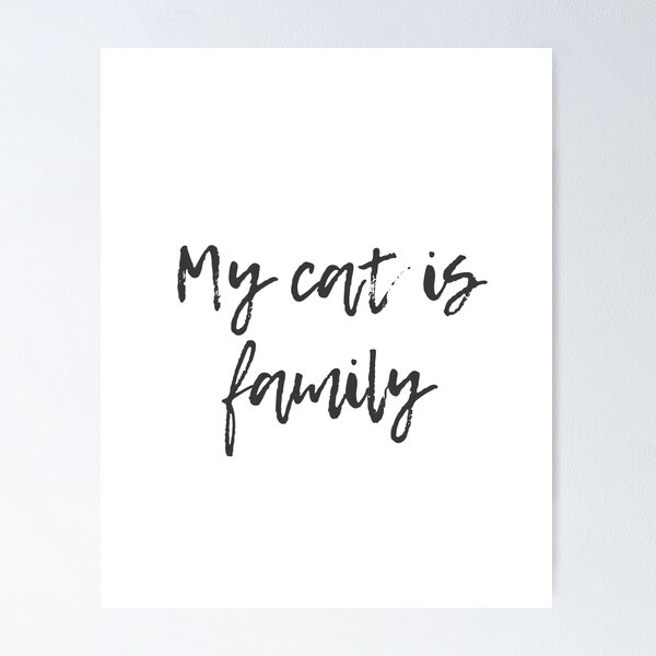 Item preview, My Cat is Family designed and sold by rymcintire.