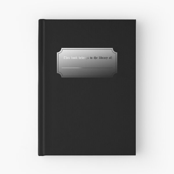 Item preview, This Book Belongs to the Library Of - SILVER designed and sold by lillywhy.