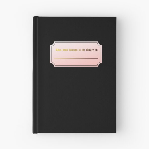 Item preview, This Book Belongs to the Library Of - ROSE GOLD designed and sold by lillywhy.