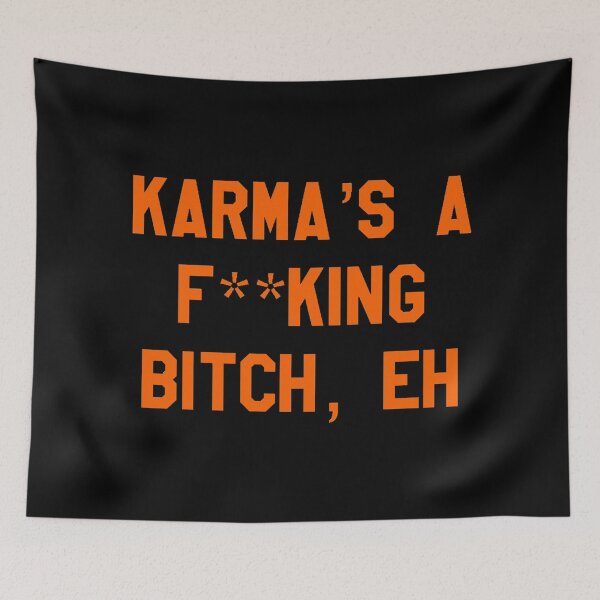 Item preview, karma's a... designed and sold by kaleigh’s side projects.