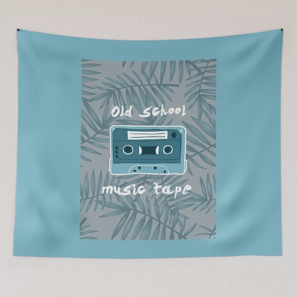 Item preview, Music Tape Vintage green water LIGHT - digital paint by Iona Art Digital designed and sold by IonaArtDigital.