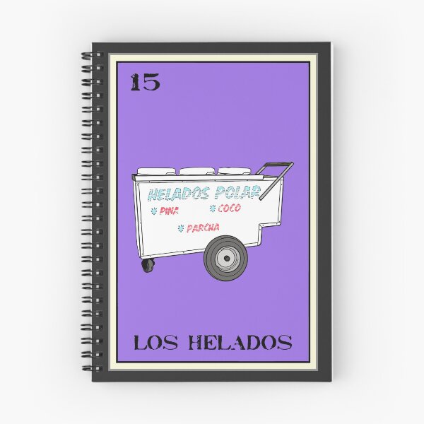 Item preview, Los Helados Loteria Design designed and sold by The Great Land of Snark!.
