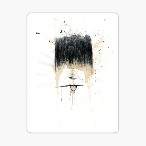 Moody Sticker