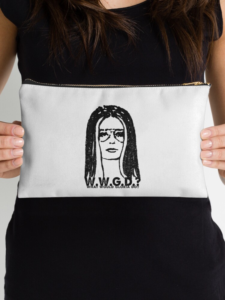 Thumbnail 3 of 4, Zipper Pouch, W.W.G.D.?: WHAT WOULD GLORIA DO? designed and sold by W.W.G.D.? Shop.