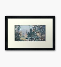 Der Sasquatch Gerahmtes Wandbild
