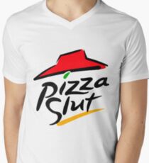 Pizza Slut Men's V-Neck T-Shirt
