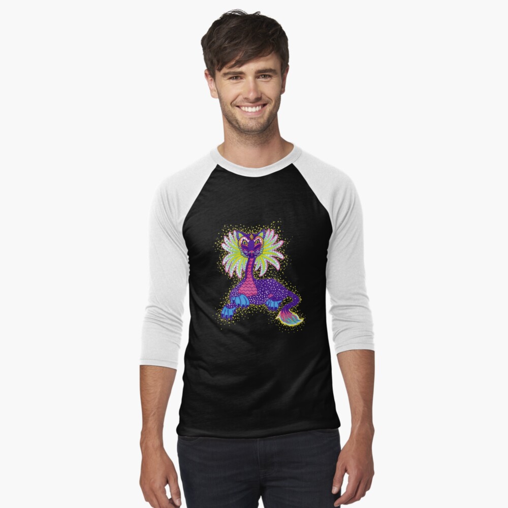 Item preview, Baseball ¾ Sleeve T-Shirt designed and sold by tinaschofield.
