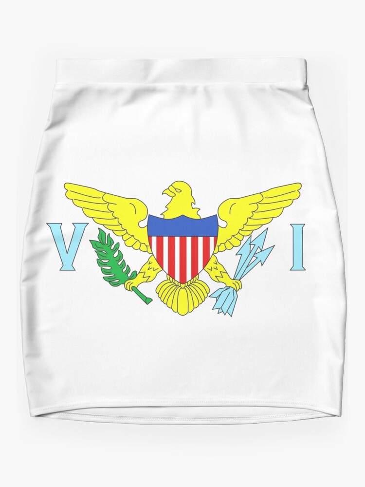 Discover U.S. Virgin Islands Mini Skirt
