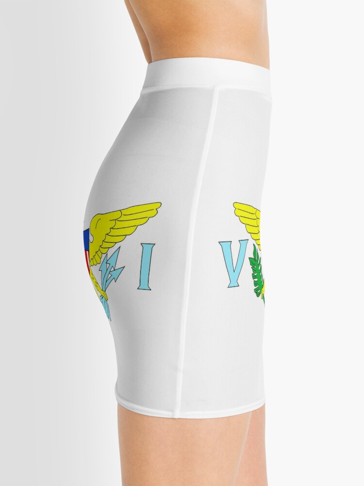 Disover U.S. Virgin Islands Mini Skirt