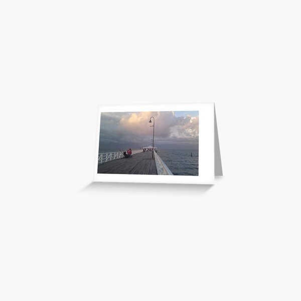 Shorncliffe Pier Greeting Card