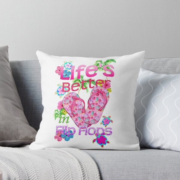 Item preview, Life Is Better In Flip Flops designed and sold by BailoutIsland.