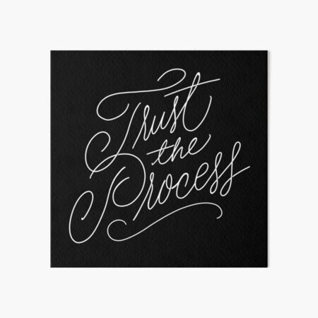 Item preview, Trust the Process designed and sold by lorenklein.