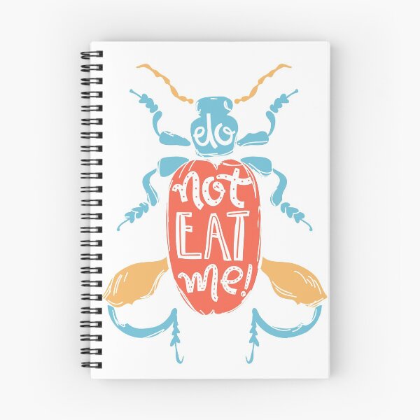Item preview, Doodle print with big decorative tropic bug. designed and sold by Dina Konovalova.