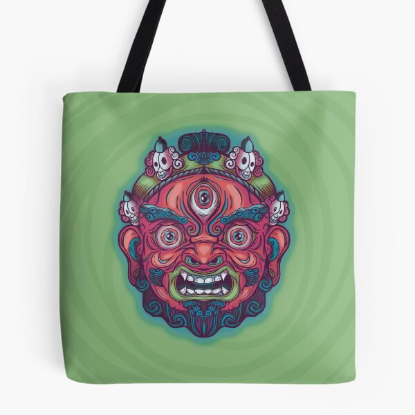 Item preview, Tibet Mask Demon Guardian designed and sold by Erica Elliott.