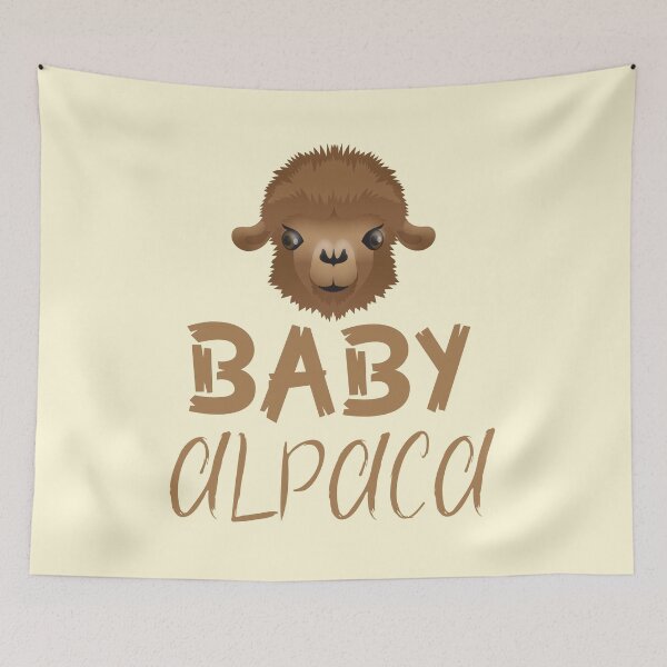 Item preview, BABY ALPACA (with a matching Mama Alpaca and Papa Alpaca) designed and sold by jazzydevil.
