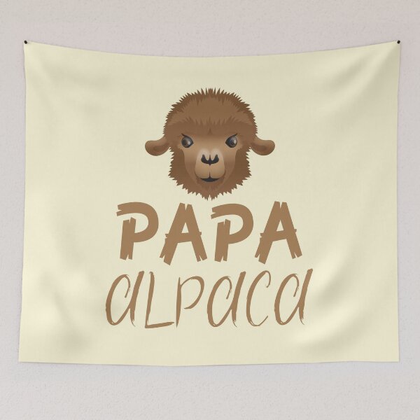 Item preview, PAPA ALPACA (with a matching Mama Alpaca and Baby Alpaca) designed and sold by jazzydevil.