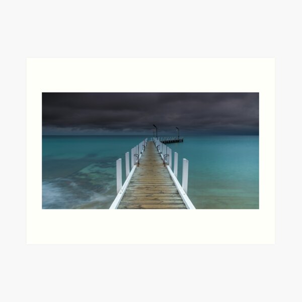 Safety Beach Jetty Art Print