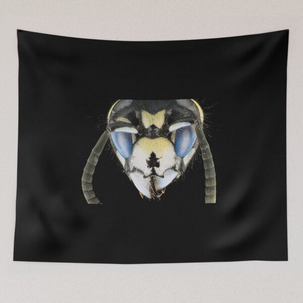 Item preview, Wasp head in ultraviolet light designed and sold by SDym Photography.
