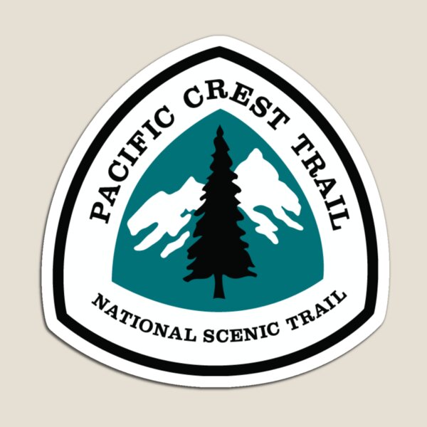 Pacific Crest Trail Logo Shirt, Stickers, Etc Magnet