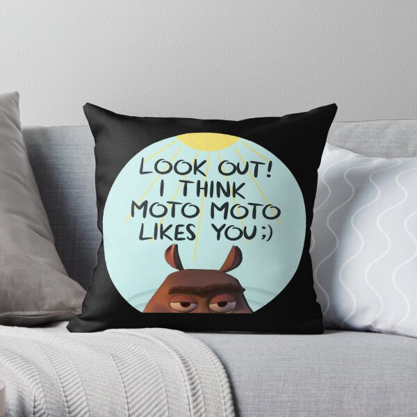 Moto Moto Likes You Throw Pillow