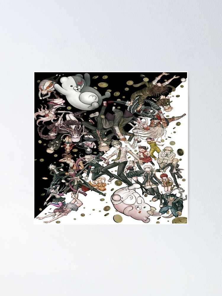 "Danganronpa" Poster for Sale by papasderongzmk Redbubble