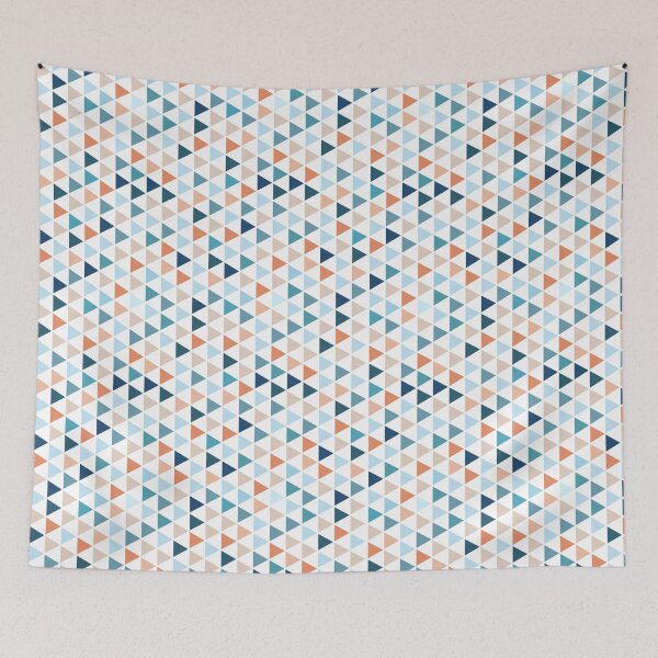 Item preview, Colorful Modern Geometry Triangle Pattern in Pastel Colors designed and sold by MyArt23.