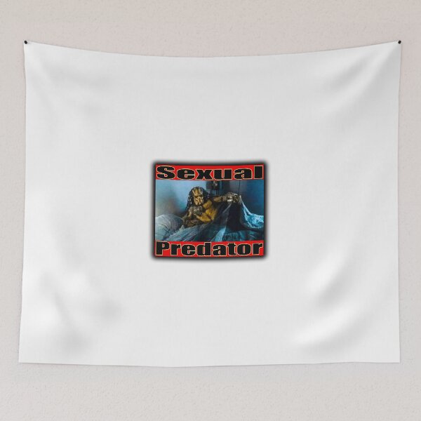 Item preview, NumbTs- Sexual Predator - Alien hunter internet social media meme come to bed eyes designed and sold by NumbTs.