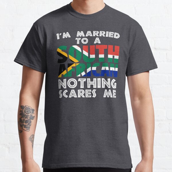 Married To A South African Funny Gift Classic T-Shirt