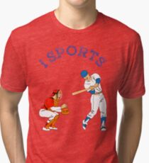 Sports, baseball, action Tri-blend T-Shirt