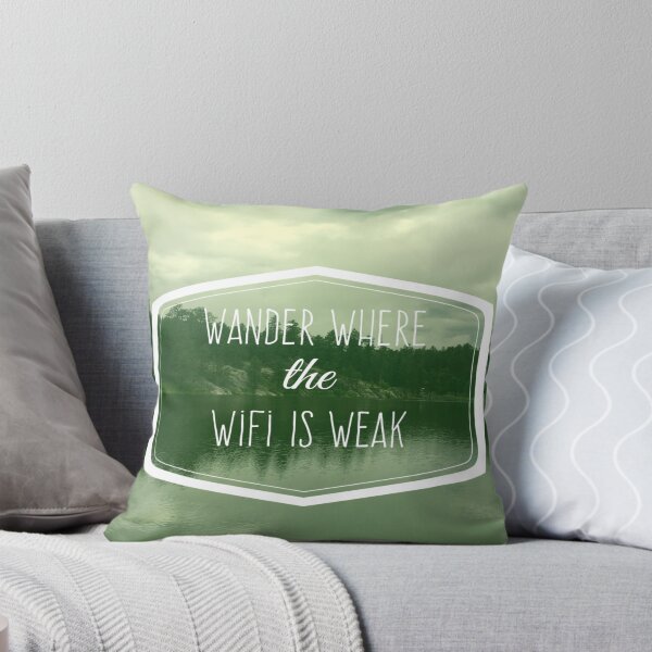 Item preview, Wander Where the Wifi is Weak (Lake) designed and sold by layla blair.