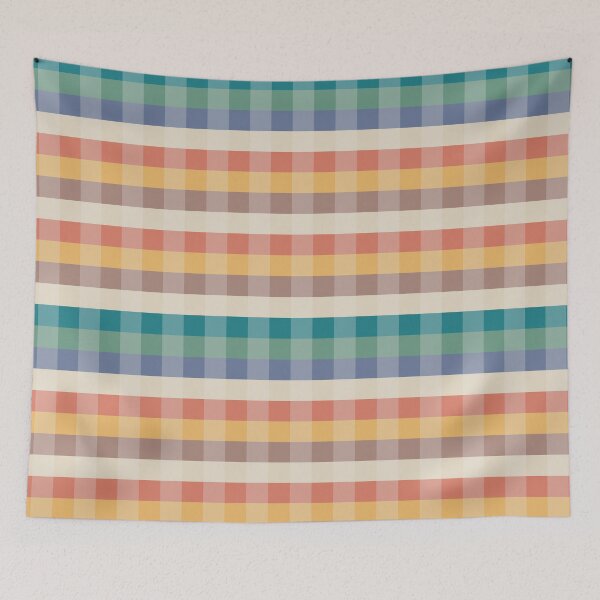 Item preview, Tartan Pattern Sunset Forest Color designed and sold by lizious.