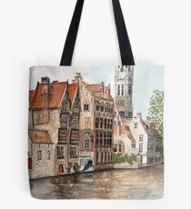 "Venice of the North" - Bruges, Belgium Tote Bag