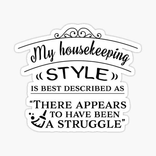 Item preview, My Housekeeping Style... designed and sold by RuthFurtado.