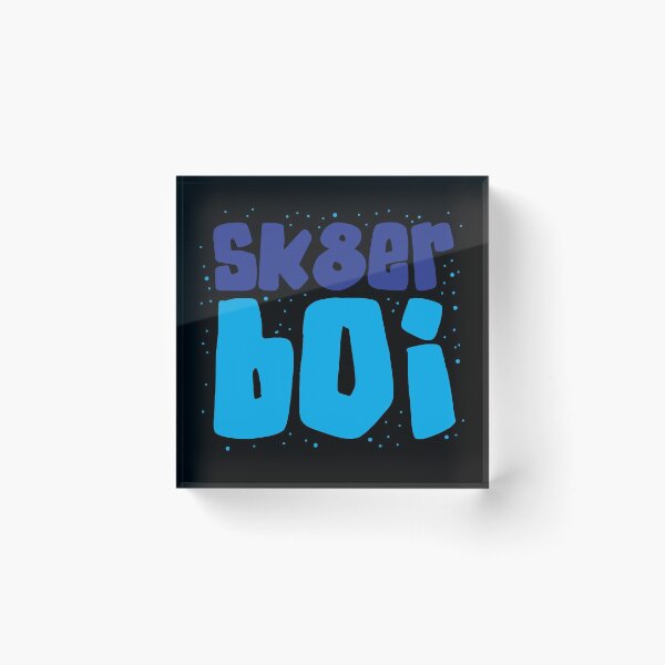 Item preview, SK8ER BOI (skater boy) designed and sold by thetypographer.
