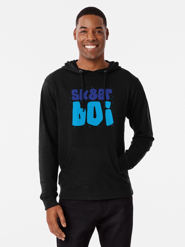 SK8ER BOI skater boy Lightweight Hoodie for Sale by thetypographer Redbubble